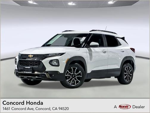 Summit White 2023 Chevrolet Trailblazer ACTIV