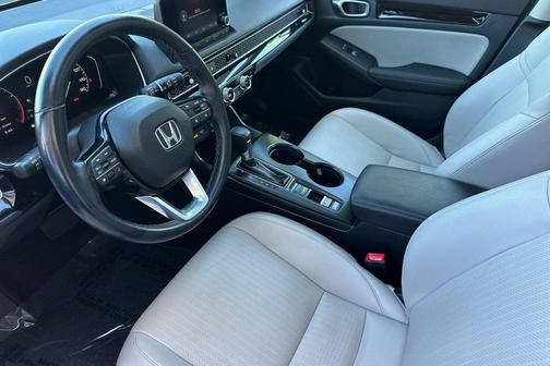 Platinum White Pearl 2024 Honda Civic EX-L