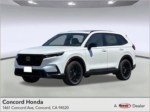 Platinum White Pearl 2026 Honda CR-V Hybrid Sport-L AWD