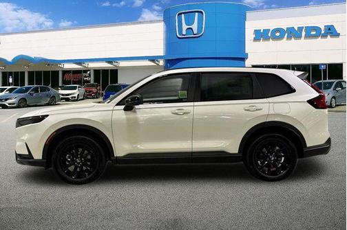 Platinum White Pearl 2026 Honda CR-V Hybrid Sport AWD