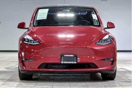 Red Multi-Coat 2021 Tesla Model Y Performance Dual Motor All-Wheel Drive