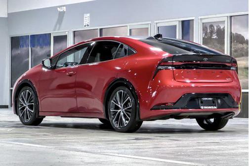 Supersonic Red 2024 Toyota Prius Limited