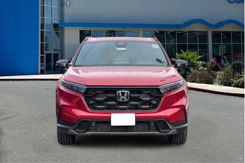 Radiant Red Metallic 2026 Honda CR-V Hybrid Sport-L AWD