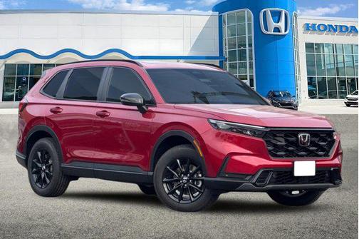 Radiant Red Metallic 2026 Honda CR-V Hybrid Sport-L AWD