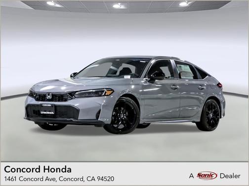 Urban Gray Pearl 2026 Honda Civic Sport