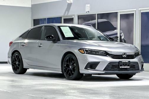 Lunar Silver Metallic 2023 Honda Civic Sport