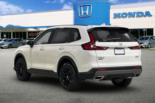 Platinum White Pearl 2026 Honda CR-V Hybrid Sport AWD
