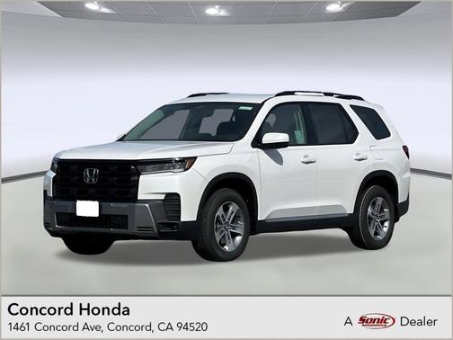Platinum White Pearl 2026 Honda Pilot EX-L