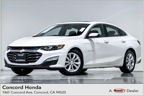 Summit White 2024 Chevrolet Malibu FWD 1LT