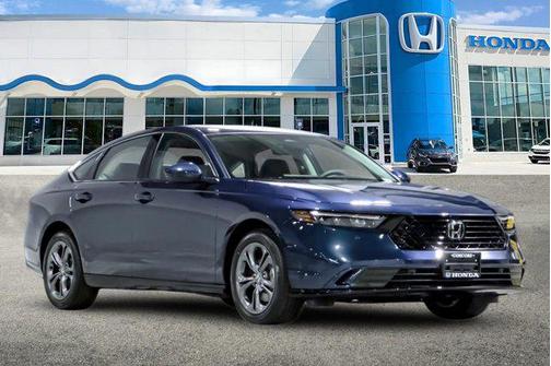 Canyon River Blue 2026 Honda Accord Hybrid EX-L