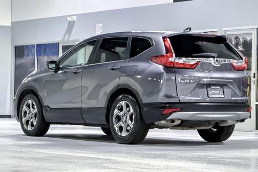 Gray 2018 Honda CR-V EX