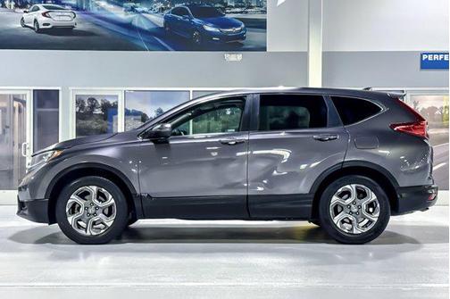 Gray 2018 Honda CR-V EX