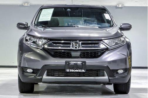 Gray 2018 Honda CR-V EX