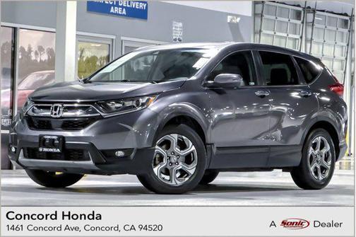 Gray 2018 Honda CR-V EX