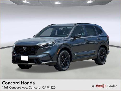 Meteorite Gray Metallic 2026 Honda CR-V Hybrid Sport AWD