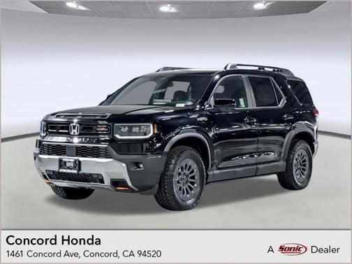 Crystal Black Pearl 2026 Honda Passport AWD TrailSport
