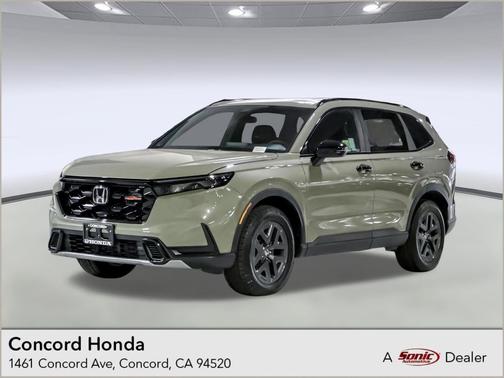 Ash Green Metallic 2026 Honda CR-V Hybrid TrailSport AWD