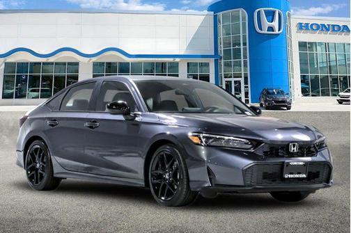Meteorite Gray Metallic 2026 Honda Civic Sport