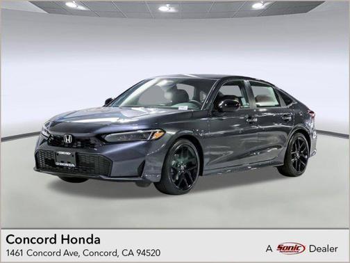 Meteorite Gray Metallic 2026 Honda Civic Sport