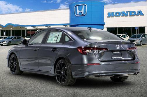 Meteorite Gray Metallic 2026 Honda Civic Sport