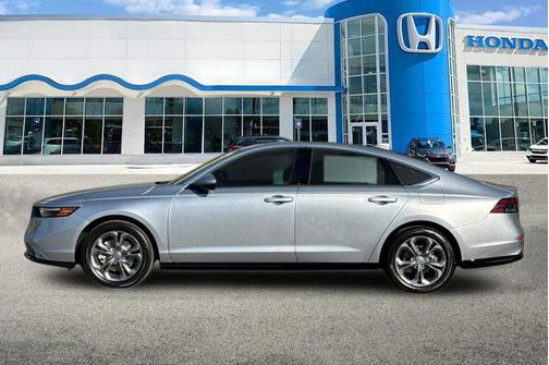 Solar Silver Metallic 2026 Honda Accord Hybrid EX-L