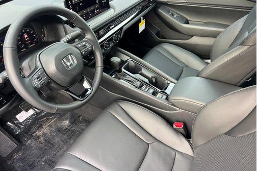 Solar Silver Metallic 2026 Honda Accord Hybrid EX-L