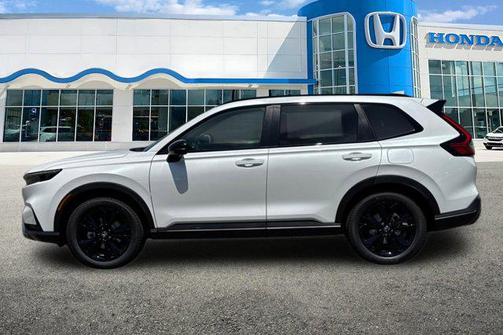 Platinum White Pearl 2026 Honda CR-V Hybrid Sport Touring AWD