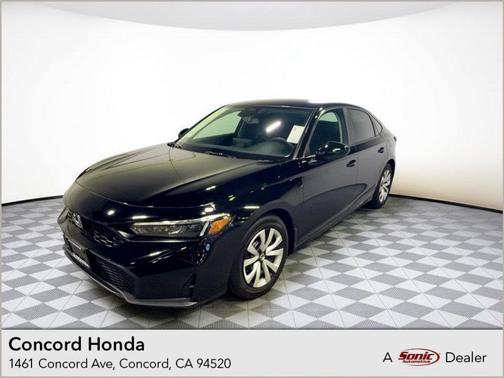 Crystal Black Pearl 2026 Honda Civic LX
