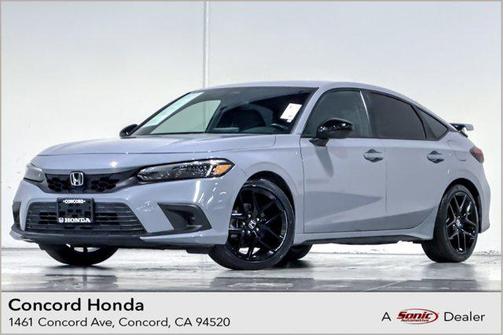 Sonic Gray Pearl 2023 Honda Civic Sport