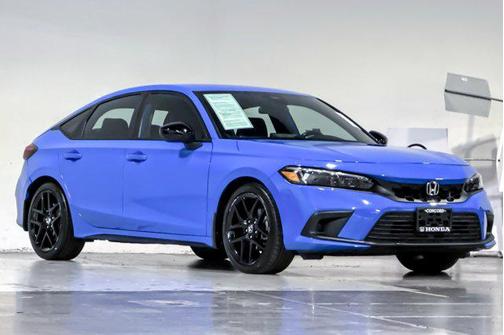 Boost Blue Pearl 2024 Honda Civic Sport