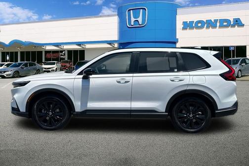 Solar Silver Metallic 2026 Honda CR-V Hybrid Sport Touring AWD