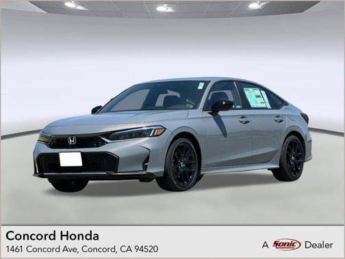 Urban Gray Pearl 2026 Honda Civic Hybrid Sport