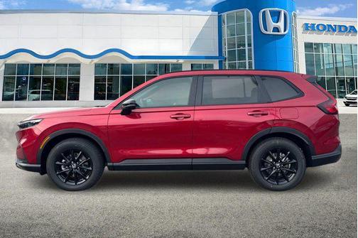 Radiant Red Metallic 2026 Honda CR-V Hybrid Sport-L AWD