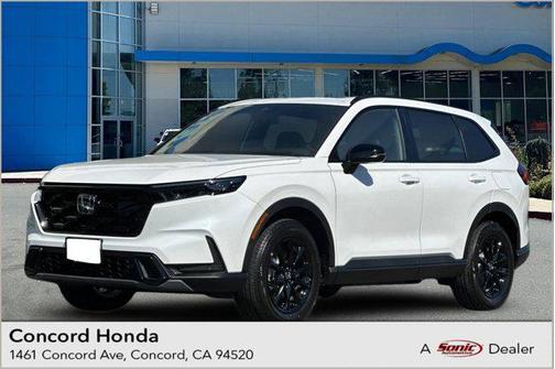 Solar Silver Metallic 2026 Honda CR-V Hybrid Sport-L AWD