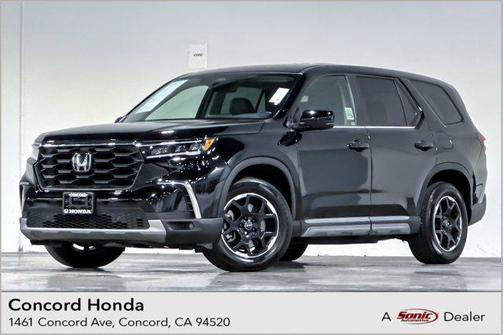 Crystal Black Pearl 2025 Honda Pilot EX-L