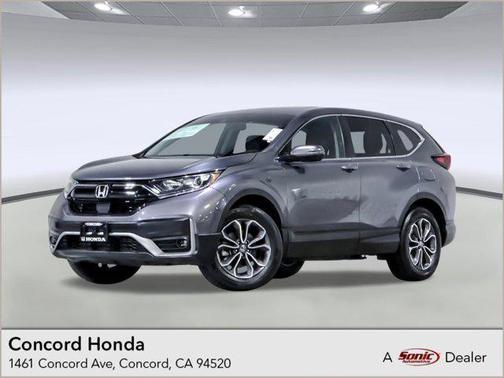 Gray 2022 Honda CR-V AWD EX