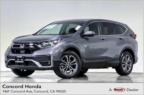 Gray 2022 Honda CR-V AWD EX