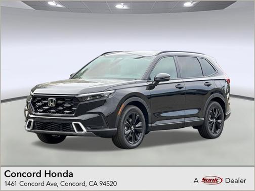 Crystal Black Pearl 2026 Honda CR-V Hybrid Sport Touring AWD