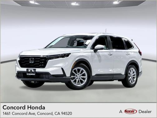Platinum White Pearl 2023 Honda CR-V EX 2WD