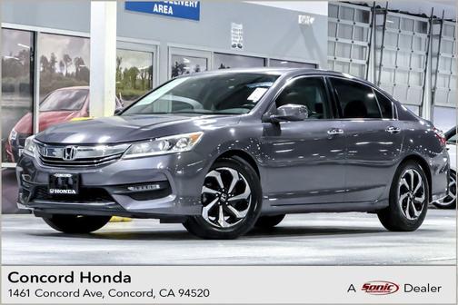 Modern Steel Metallic 2016 Honda Accord EX-L
