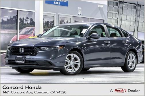 Meteorite Gray Metallic 2025 Honda Accord LX 1.5T