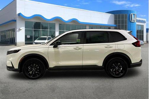 Platinum White Pearl 2026 Honda CR-V Hybrid Sport AWD