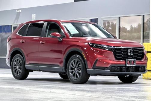 Radiant Red Metallic 2026 Honda CR-V EX-L AWD