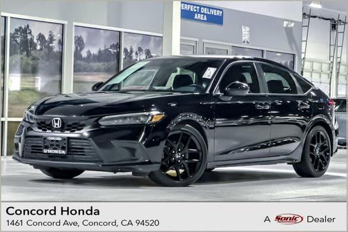 Crystal Black Pearl 2024 Honda Civic Sport