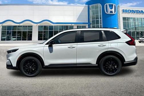 Platinum White Pearl 2026 Honda CR-V Hybrid Sport-L AWD