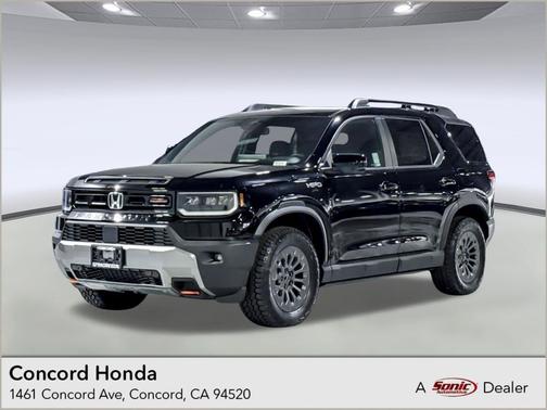 Crystal Black Pearl 2026 Honda Passport AWD TrailSport