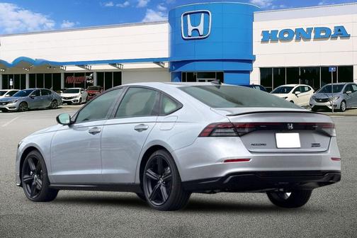 Solar Silver Metallic 2026 Honda Accord Hybrid Sport-L