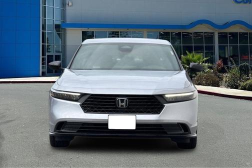 Solar Silver Metallic 2026 Honda Accord Hybrid Sport-L