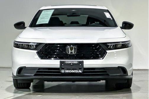 Platinum White Pearl 2024 Honda Accord Hybrid Sport