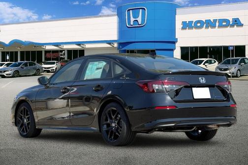 Crystal Black Pearl 2026 Honda Civic Hybrid Sport